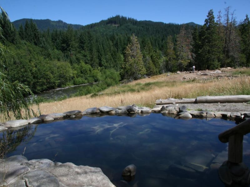 Aguas termales en Oregon Breitenbush