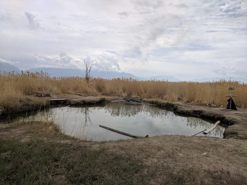 Aguas termales en Utah Inlet