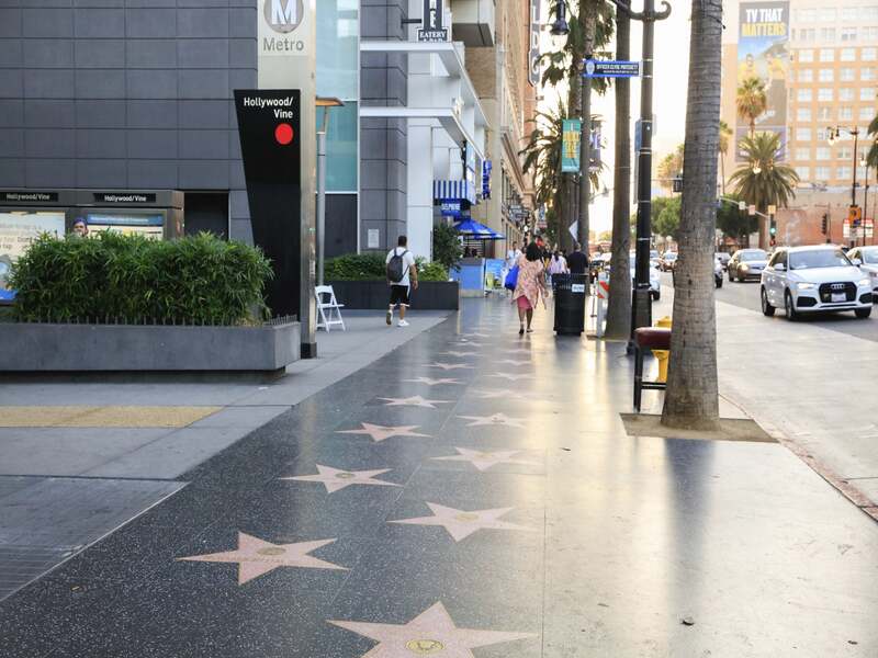 Hollywood Walk of Fame-Los Angeles