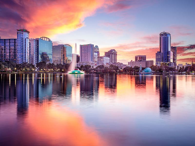 Lake Eola Park-Florida