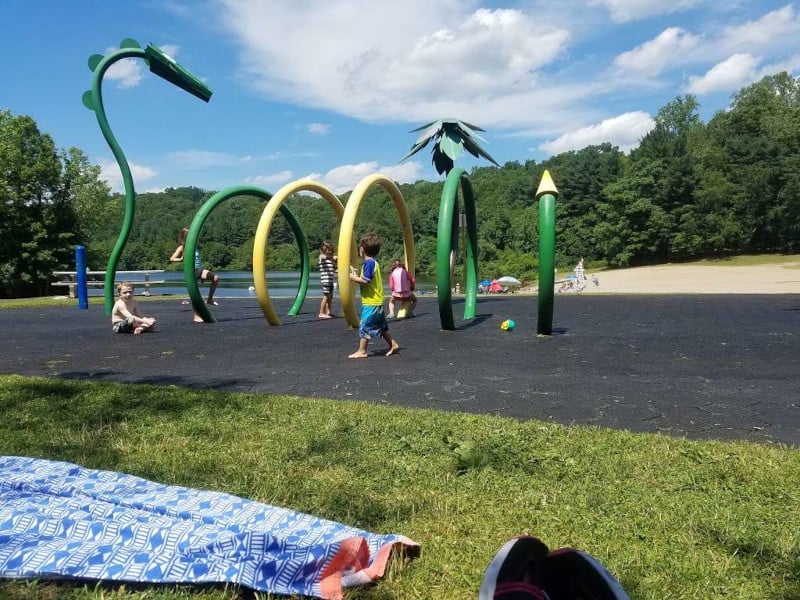 Lake Mohegan Splash Pad, Fairfield