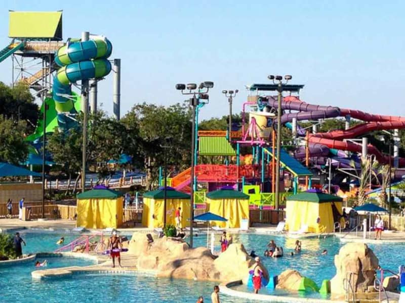 Parque de aguas Aquatica en San Antonio