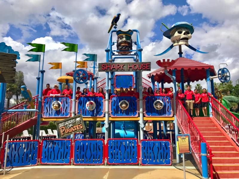 Parque de aguas Buccaneer Cove en Los Ángeles