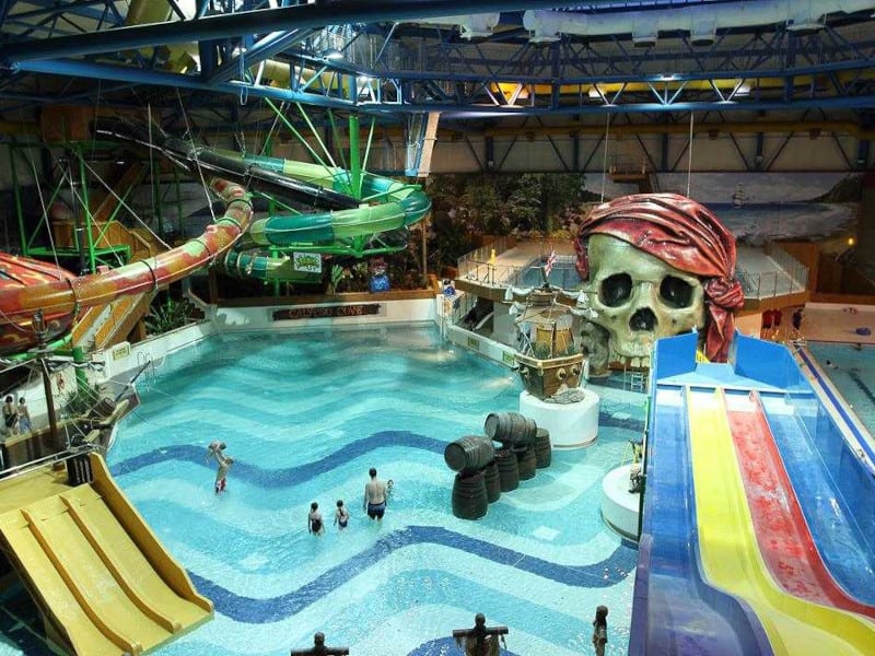 Parque de aguas Calypso Cove en Houston