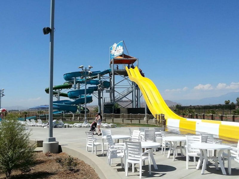 Parque de aguas DropZone en Los Ángeles