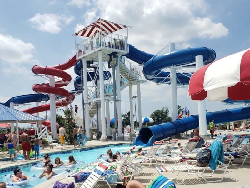 Parque de aguas Freedom Springs en Indianapolis