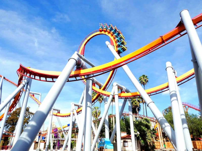 Parque de diversiones en California Knott's Berry Farm