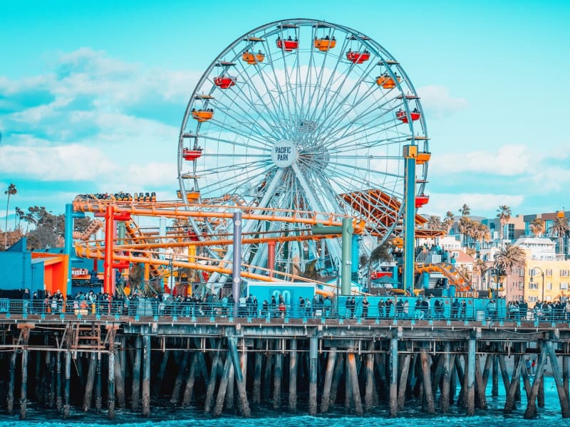 Parque de diversiones Pacific Park en Los Angeles