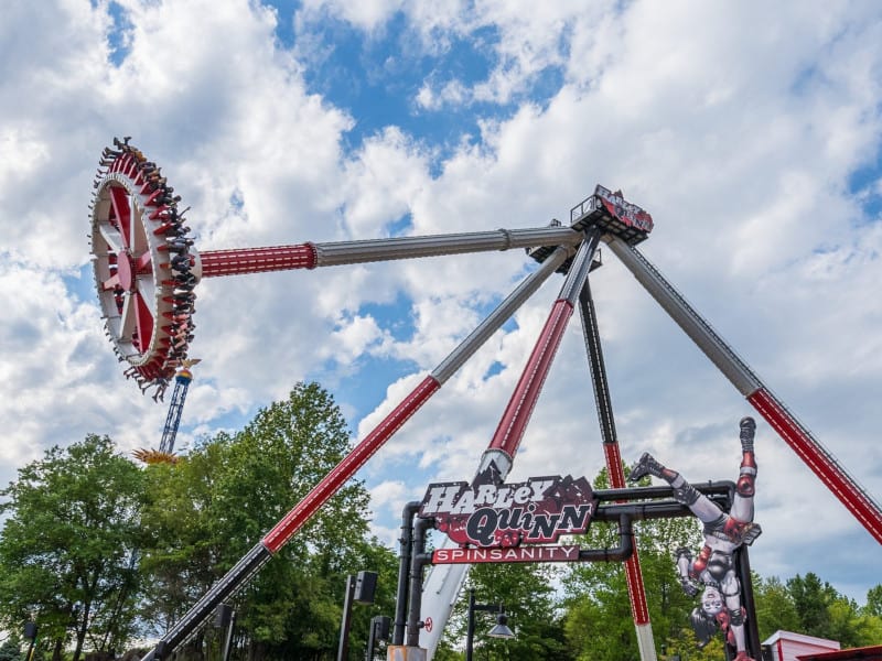 Parque de diversiones en Maryland Six Flags