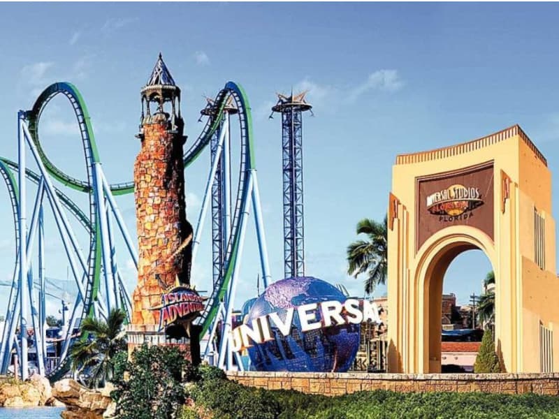 Parque de diversiones Universal Studios en Los Angeles