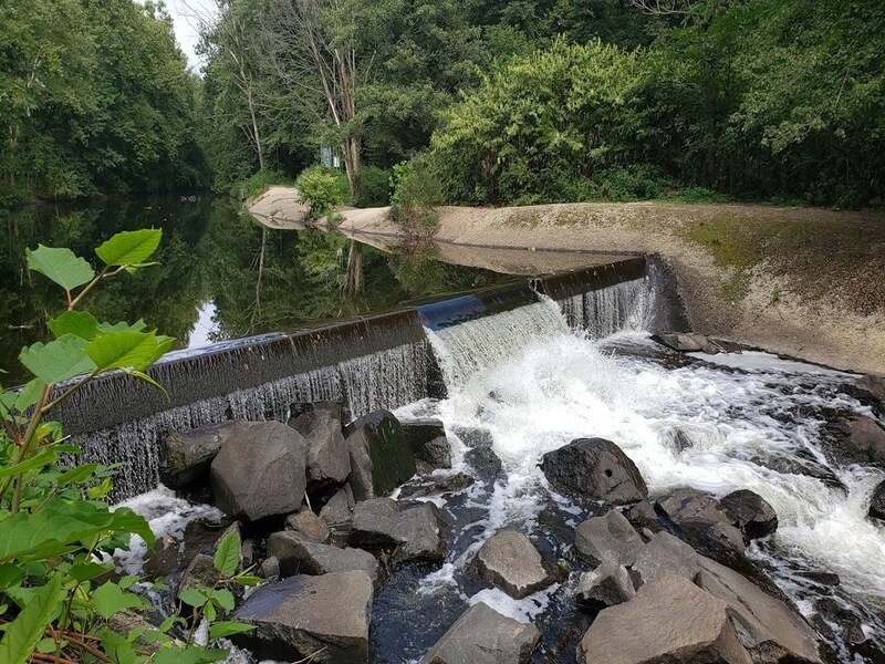 Saddle River Park Waterfall