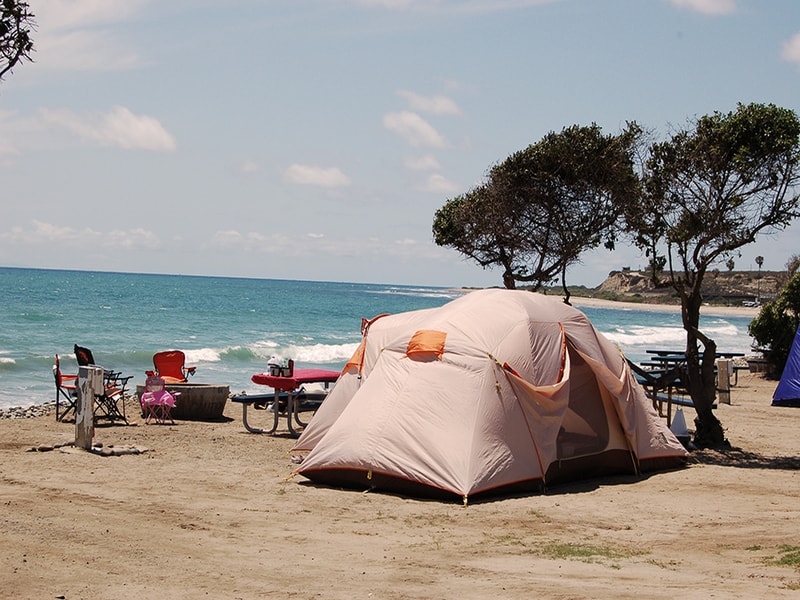 San Onofre State Beach Bluffs Campground