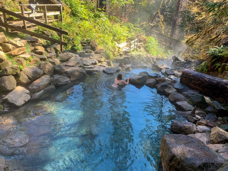 Terwilliger Hot Springs, Cougar Reservoir